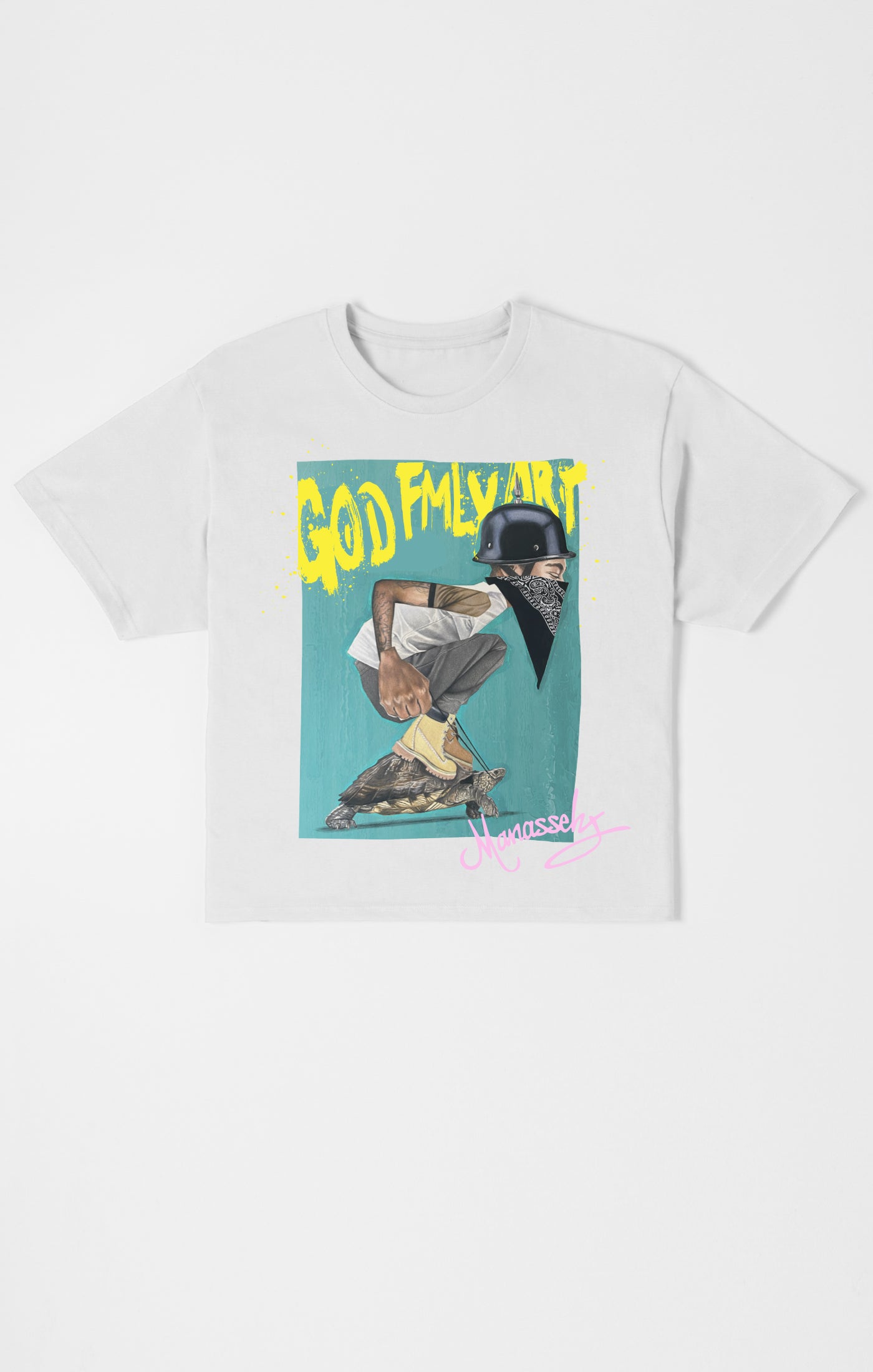 Aqua Bandit Tee