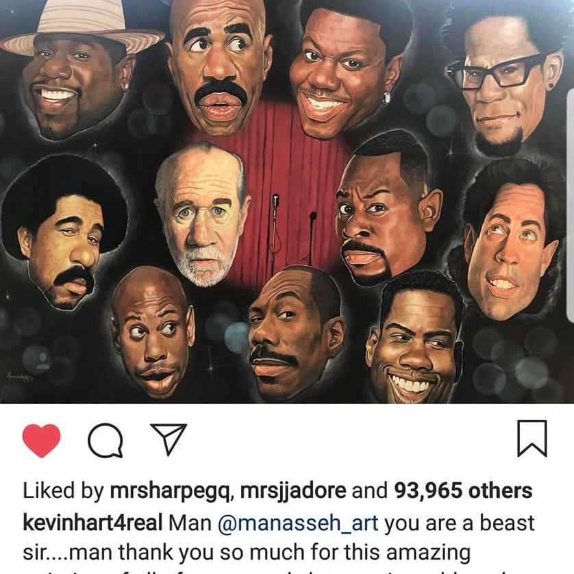 The Time Kevin Hart Gave My Art a Silent Shout Out