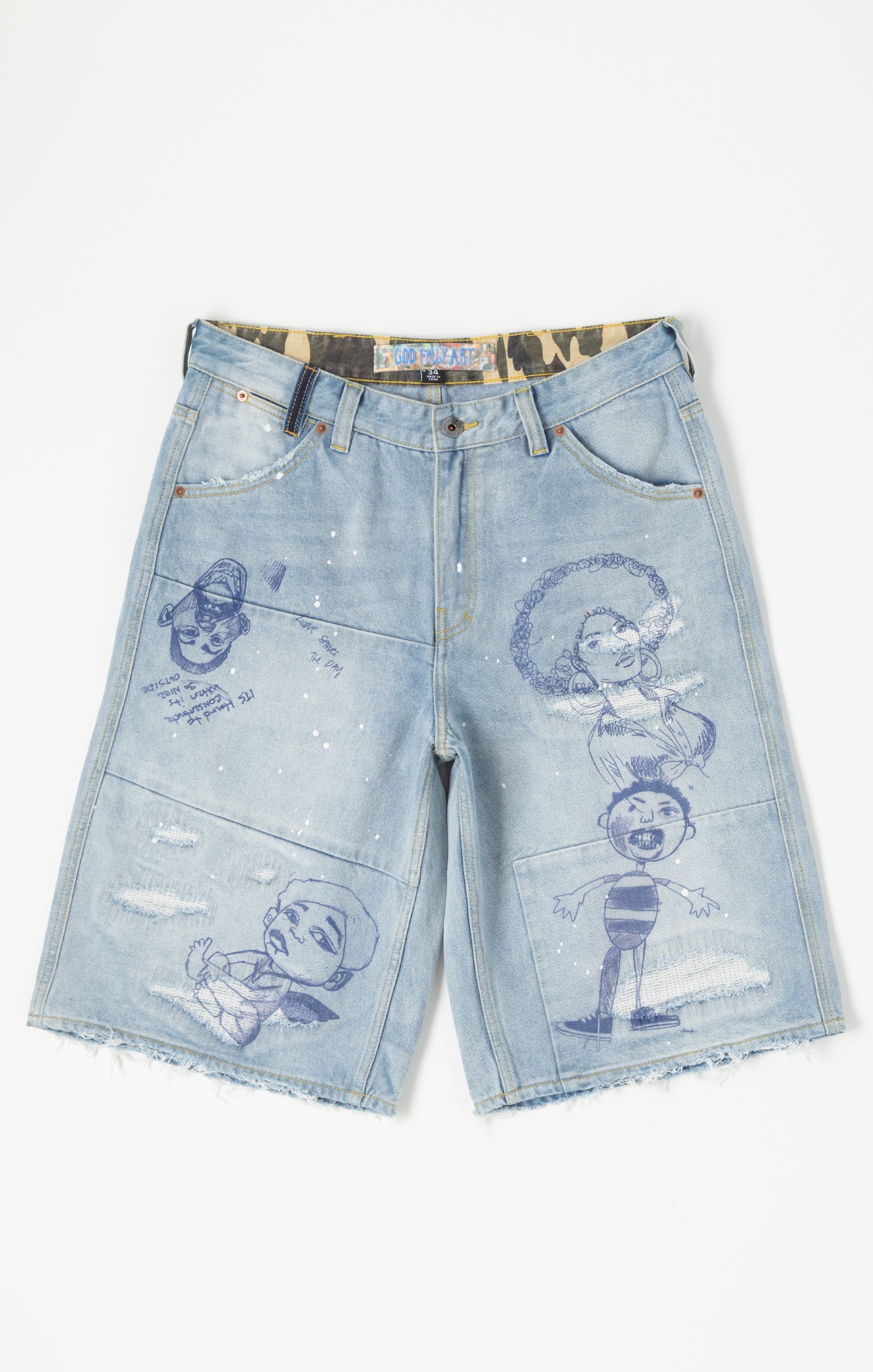 Third Period Jort Shorts